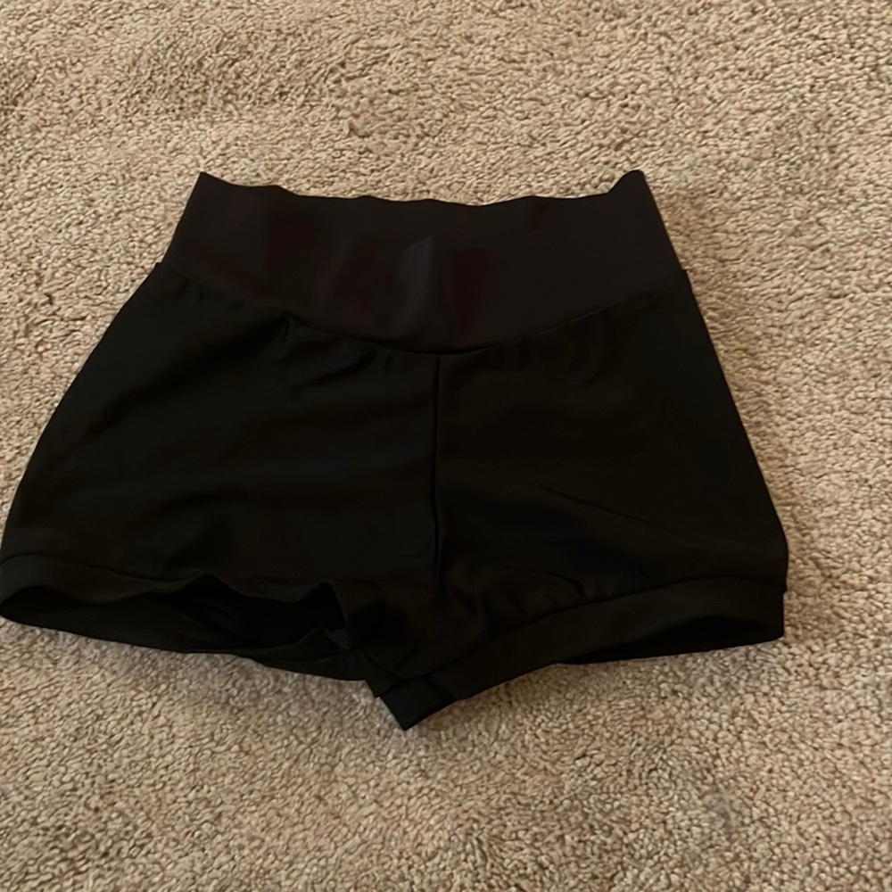 Black Booty Shorts